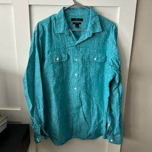 Men’s Linen Dress Shirt